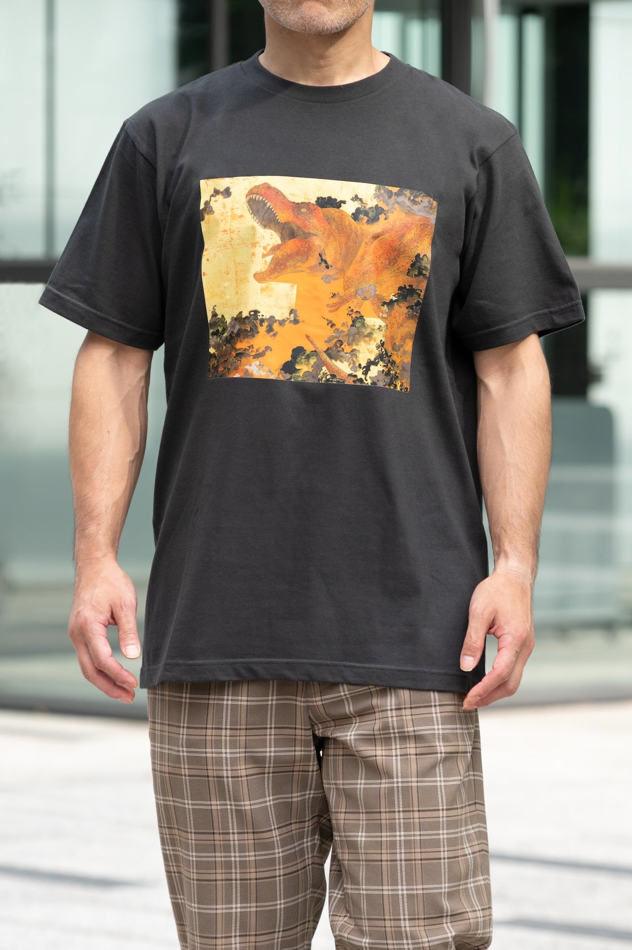 T シャツ「曙雲竜図」