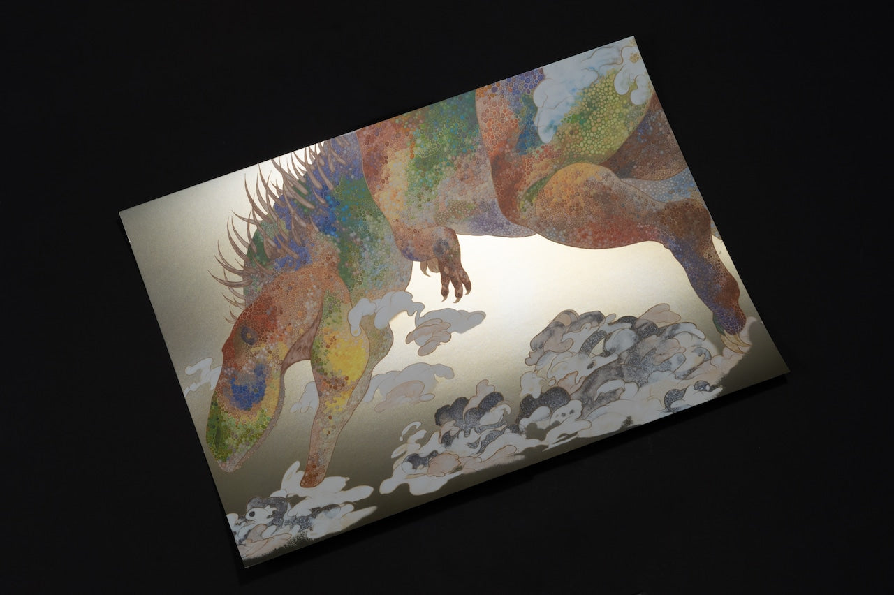 シルバーポスター「ゆめうつつ-ギガノトサウルス-」