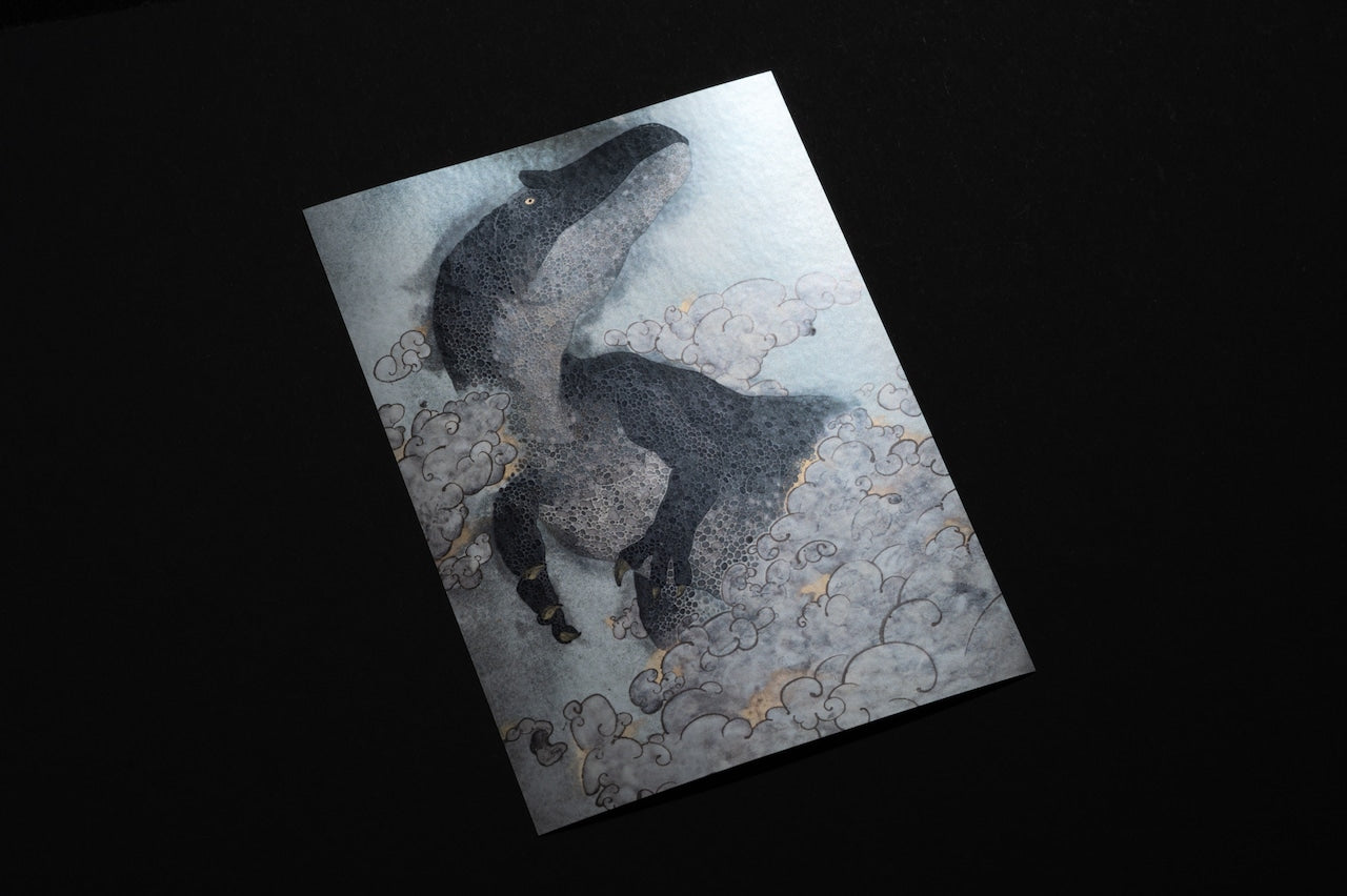 シルバーステッカー「天衝-アロサウルス-」