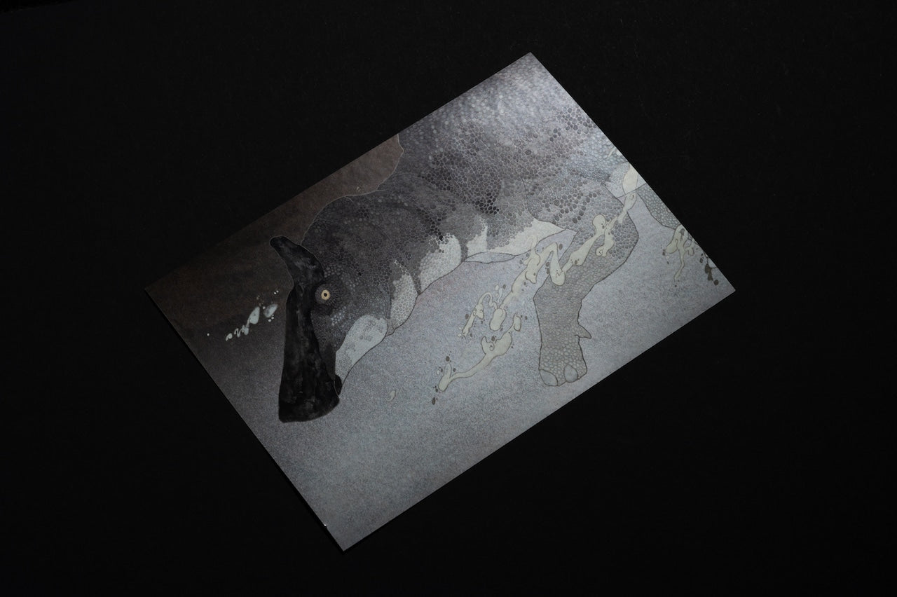 シルバーステッカー「曙光-サウロロフス-」