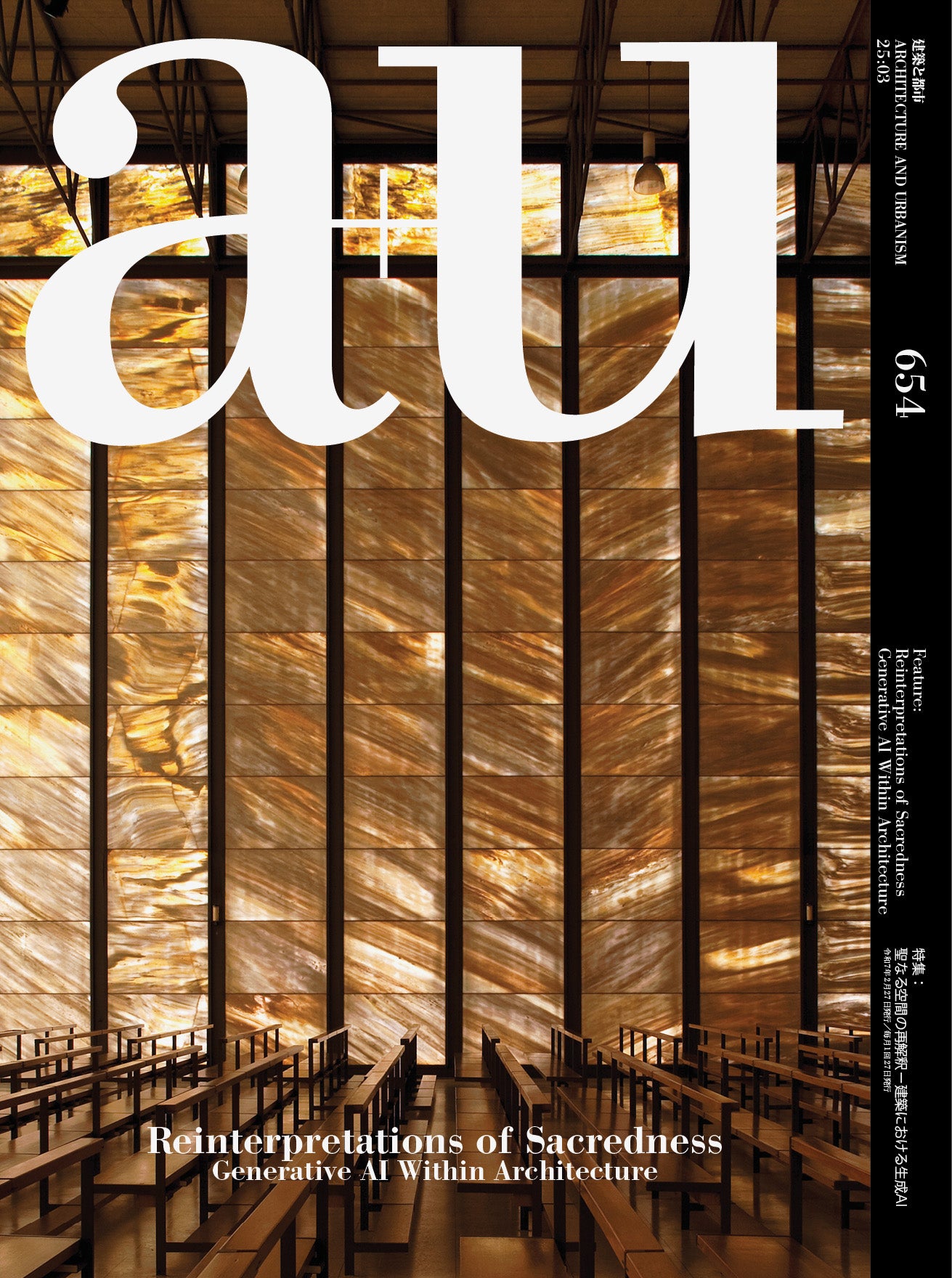 a+u 2025:03 Feature: Reinterpretations of Sacredness Generative AI within Architecture