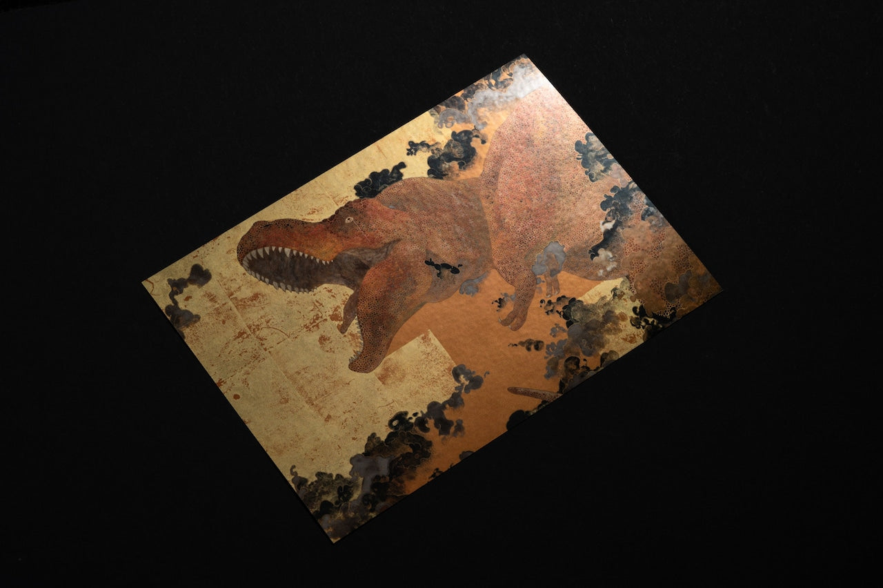 シルバーステッカー「曙雲竜図」