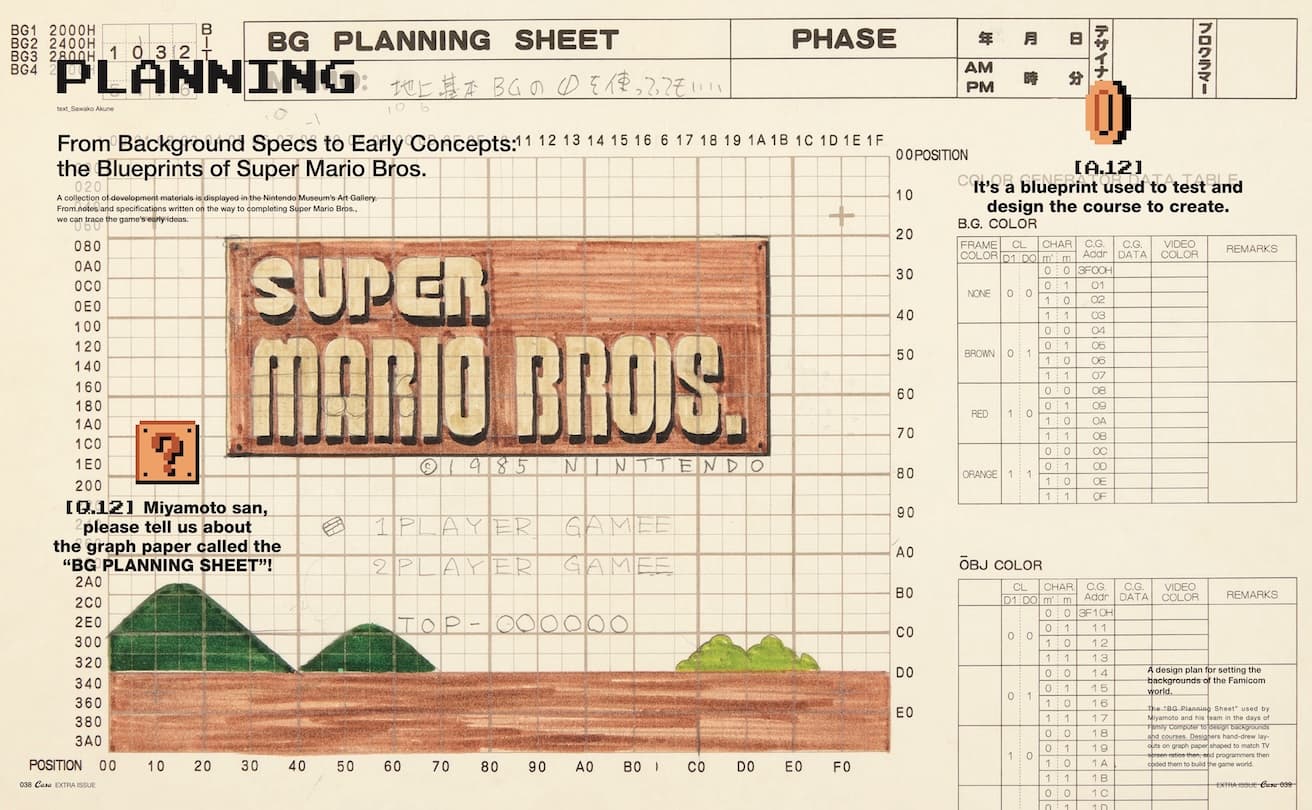 Casa BRUTUS EXTRA ISSUE SUPER MARIO BROS. AND DESIGN