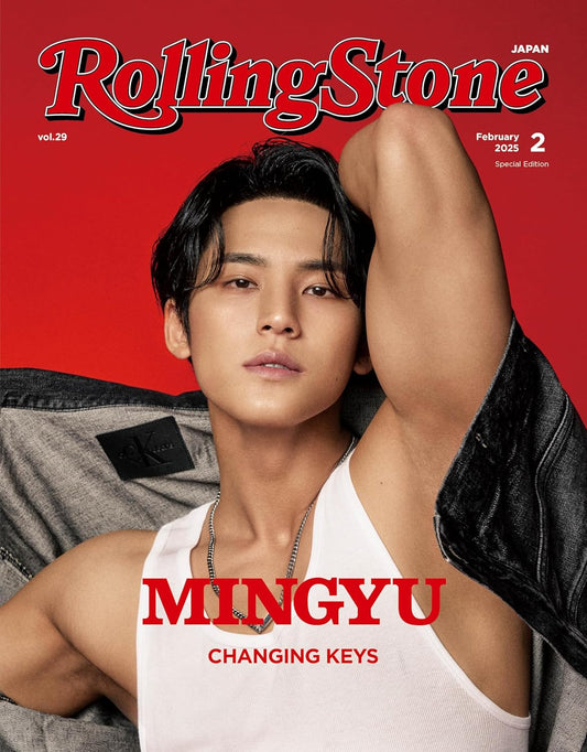 Rolling Stone Japan 2025.02 vol.29 Special Edition　COVER:MINGYU