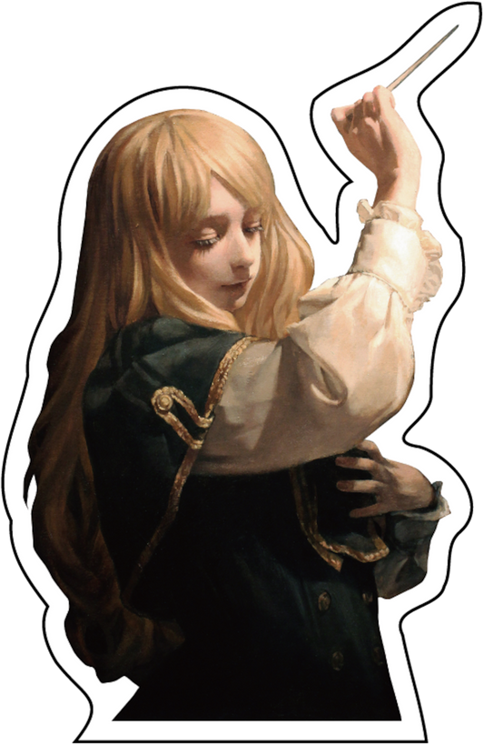 MARGINAL BLACK  ダイカットステッカー「Takt」