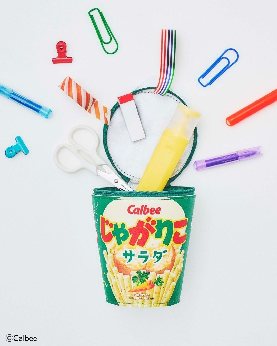 Calbee じゃがりこ 30th Anniversary ポーチ BOOK