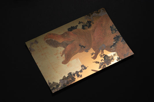 シルバーポストカード「曙雲竜図」