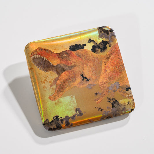 ホログラム缶バッジ「曙雲竜図」