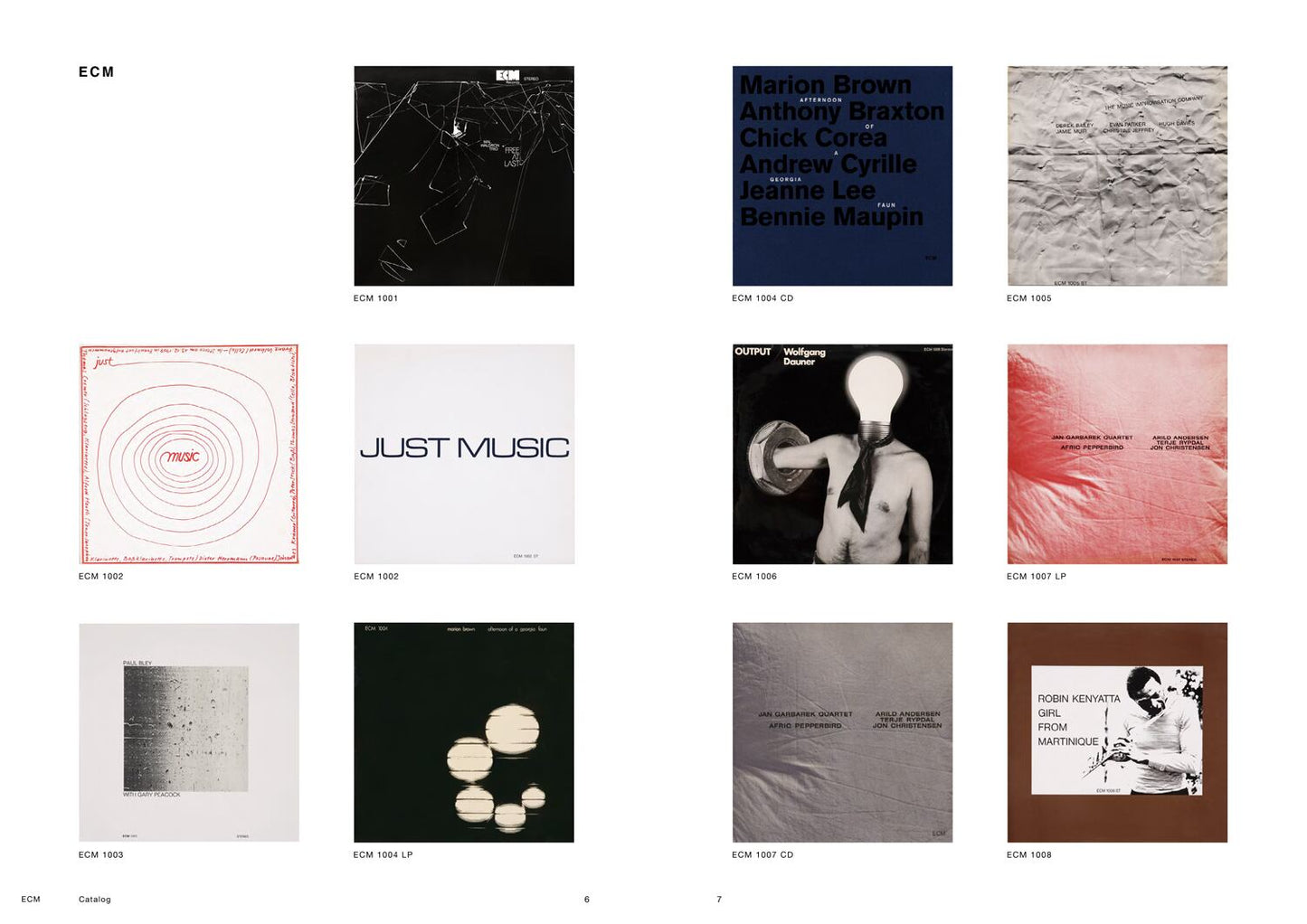 ECM catalog 増補改訂版／50th Anniversary ECM 50TH ANNIVERSARY - FINAL COMPLE