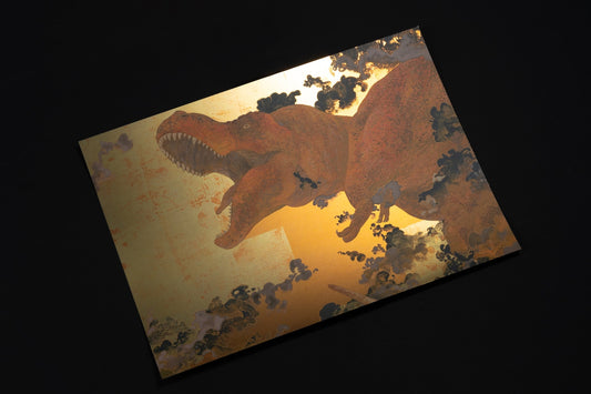 シルバーポスター「曙雲竜図」