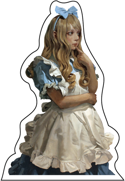 MARGINAL BLACK  ダイカットステッカー「Labyrinth」